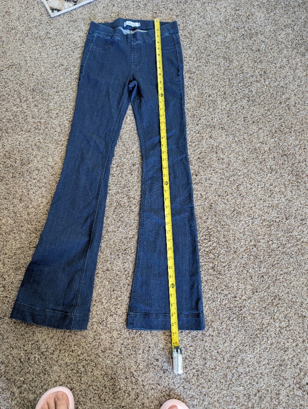 Cello Dark Blue Flare Jeans
